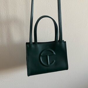 Telfar Dark Olive Mini Shopping Bag